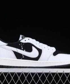 Jordan 1 Low Travis Scott Black And White