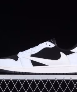 Jordan 1 Low Travis Scott Black And White - Image 3