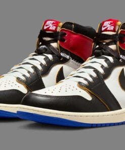 Jordan 1 Retro High OG SP Fragment x Union LA Varsity Red Sport Royal IO7847-002