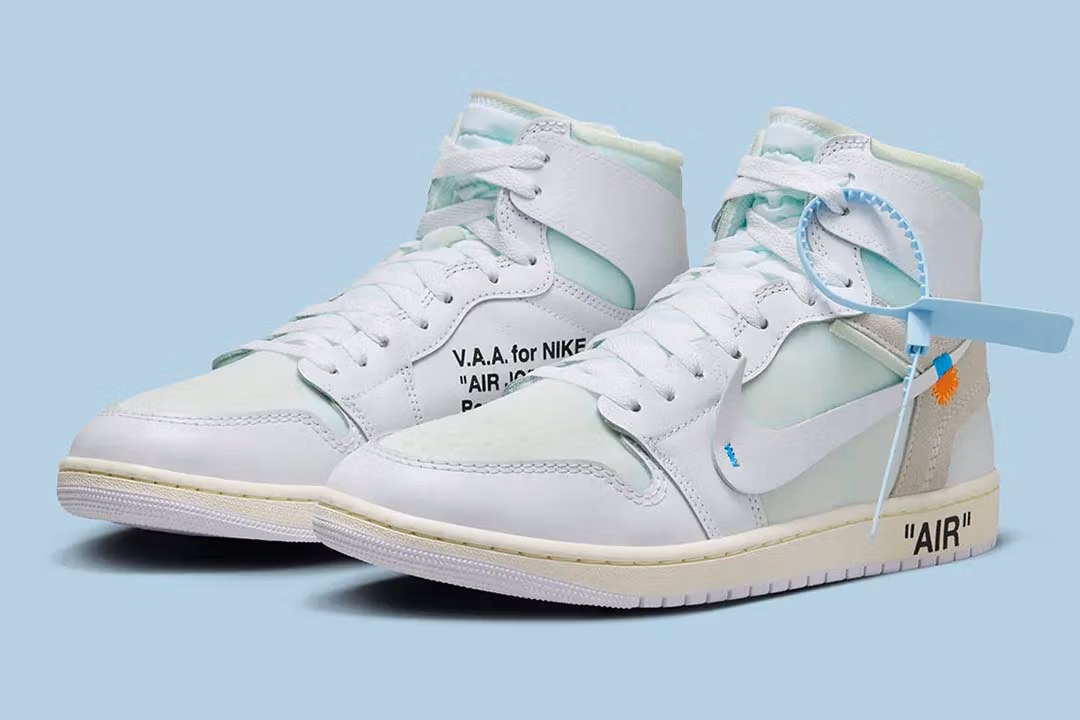 Jordan 1 Retro High Virgil Abloh Archive Alaska AA3834-100