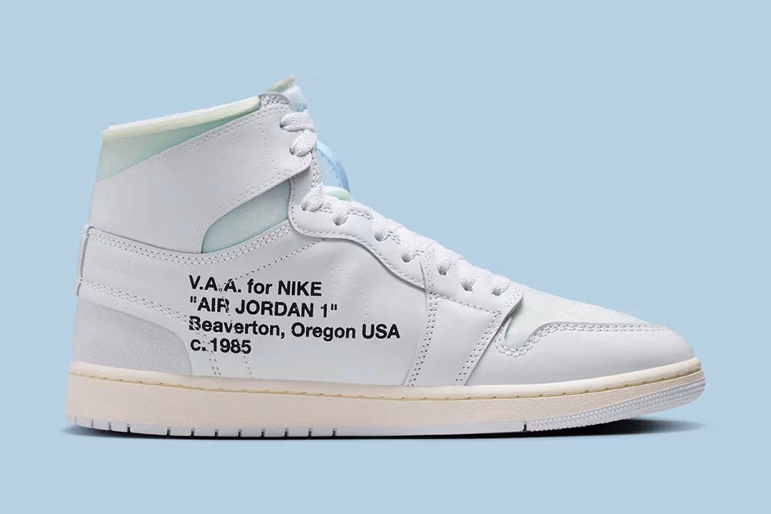 Jordan 1 Retro High Virgil Abloh Archive Alaska AA3834-100