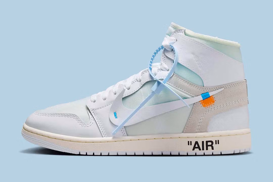 Jordan 1 Retro High Virgil Abloh Archive Alaska AA3834-100