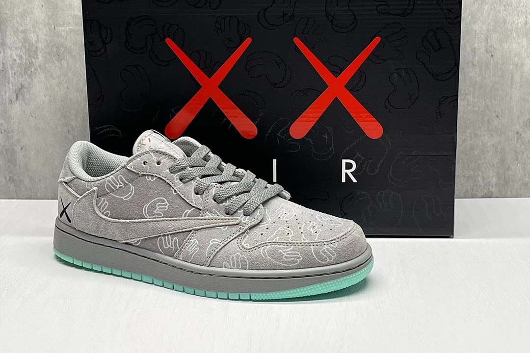 Jordan 1 Low Travis Scott x KAWS Grey D930155-002