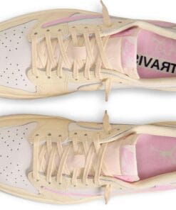 Jordan 1 Low x Travis Scott Muslin and Shy Pink IQ7604-100