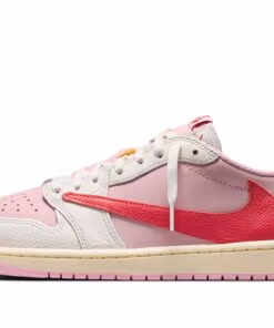 Jordan 1 Low x Travis Scott Shy Pink and Tropical Pink IQ7604-101