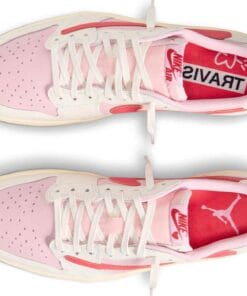 Jordan 1 Low x Travis Scott Shy Pink and Tropical Pink IQ7604-101