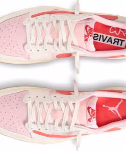 Jordan 1 Low x Travis Scott Shy Pink and Tropical Pink IQ7604-101