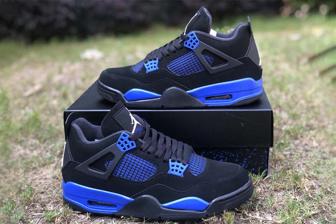 Jordan 4 Retro Black Game Royal CT8527-018