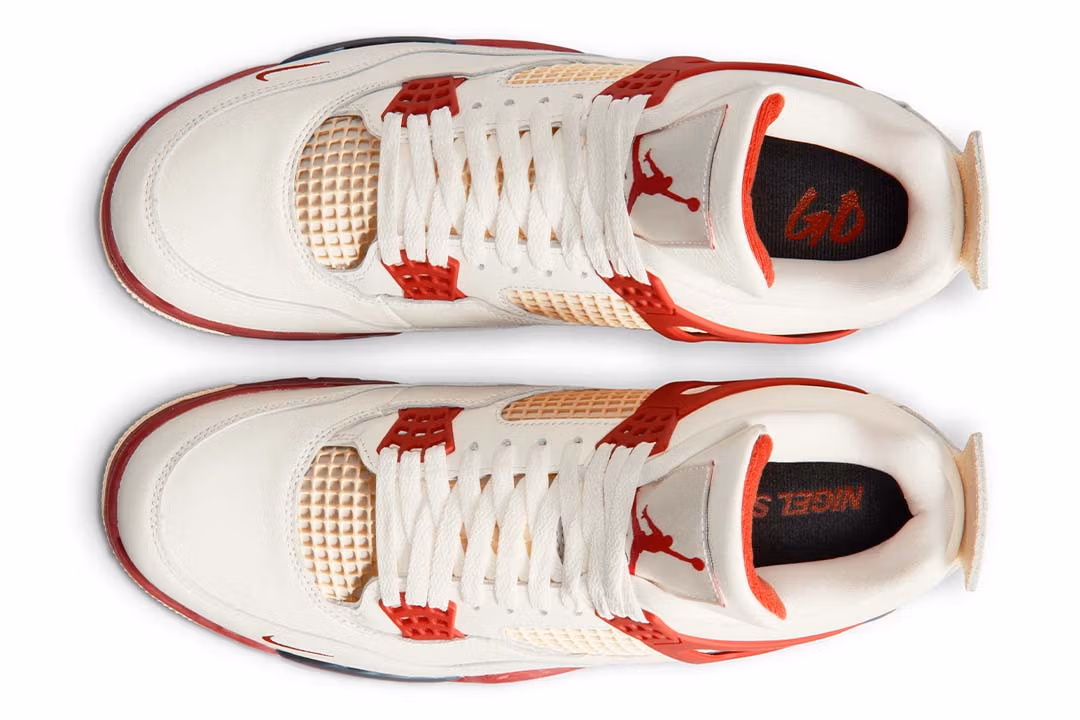 Jordan 4 Retro OG Nigel Sylvester Brick After Brick IQ8055-100