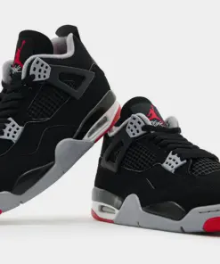 Alternative view of Jordan 4 Retro OG Bred 2026