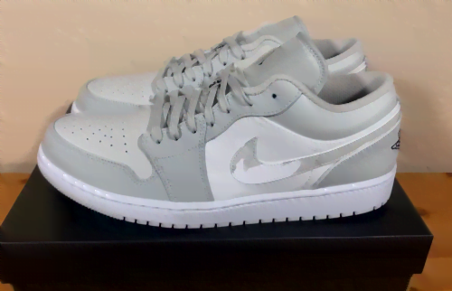 Jordan 1 Low White Camo photo review