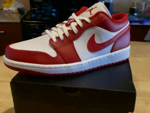 Jordan 1 Low Gym Red White photo review