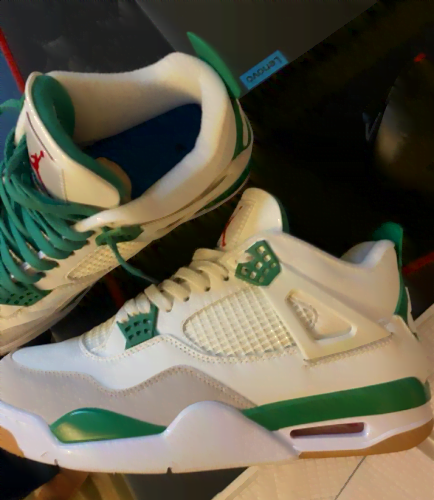 Jordan 4 Retro SB Pine Green photo review