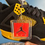 Jordan 4 Retro Thunder 2023 photo review
