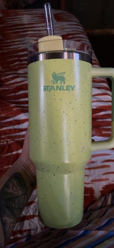 Citron Stanley 40 Oz. Quencher H2.0 FlowState Stainless Steel Vacuum Insulated Tumbler photo review